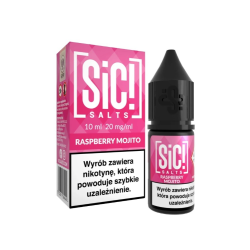 Liquid Sic Salts 10ml - Raspberry Mojito 20mg | BigVapoteur