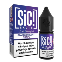 Liquid Sic Salts 10ml - Blackcurrant Grape 20mg | BigVapoteur