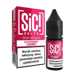 Liquid Sic Salts 10ml - Raspberry Cherry 20mg | BigVapoteur