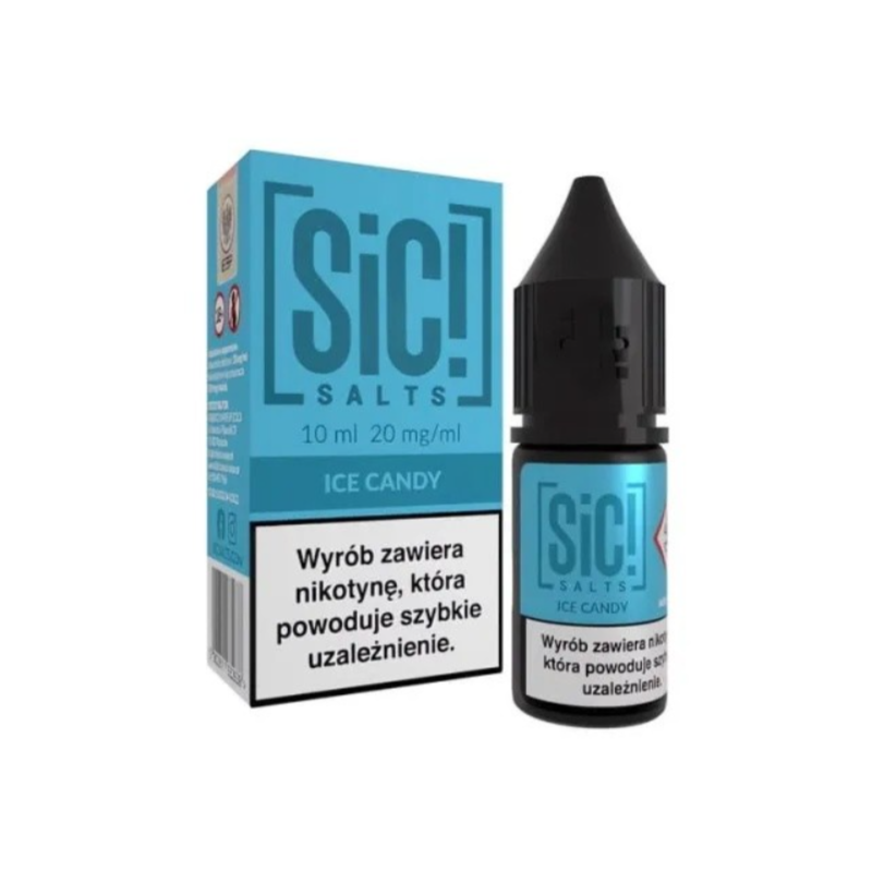 Liquid Sic Salts 10ml - Ice Candy 20mg | BigVapoteur