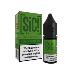 Liquid Sic Salts 10ml - Green Grape 20mg | BigVapoteur