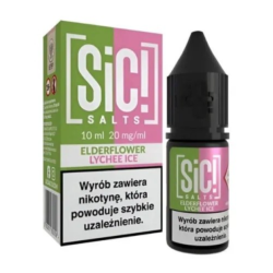 Liquid Sic Salts 10ml - Elderflower Lychee 20mg | BigVapoteur