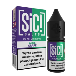 Liquid Sic Salts 10ml - Aloe Grape 20mg | BigVapoteur