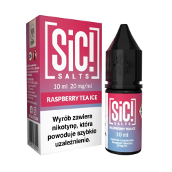 Liquid Sic Salts 10ml - Raspberry Tea Ice 20mg | BigVapoteur