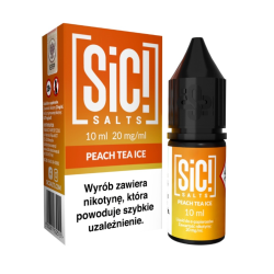 Liquid Sic Salts 10ml - Peach Tea Ice 20mg | BigVapoteur