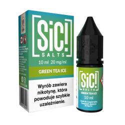 Liquid Sic Salts 10ml - Green Tea Ice 20mg | BigVapoteur