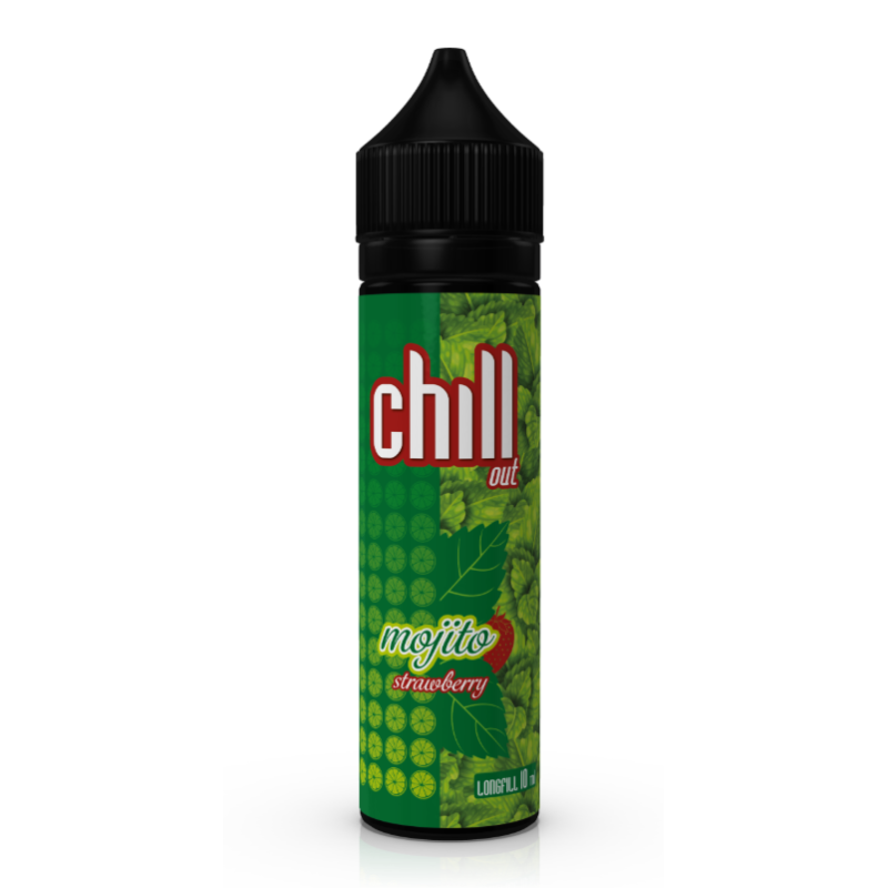 Longfill Chill Out - Mojito Truskawka 10/60ml | BigVapoteur