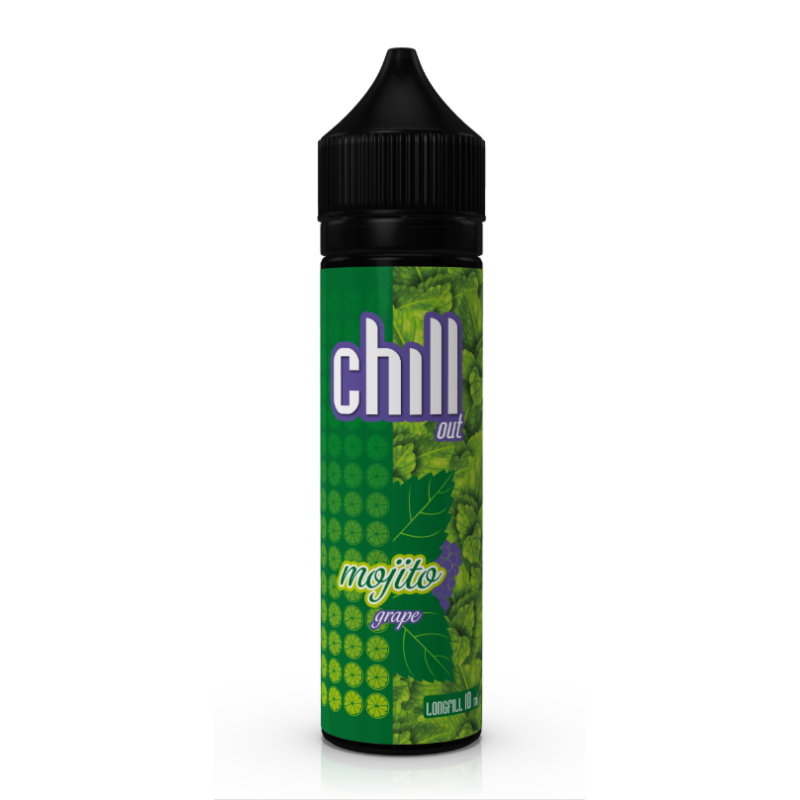 Longfill Chill Out - Mojito Winogrono 10/60ml | BigVapoteur