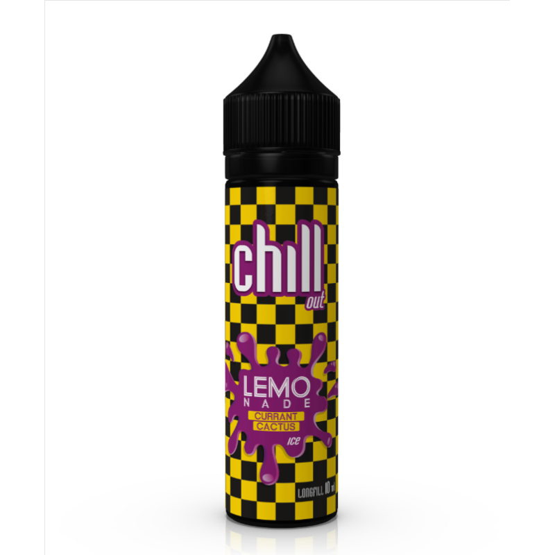 Longfill Chill Out - Lemonade Blackcurrant Cactus Ice 10/60ml | BigVapoteur