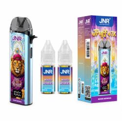 JNR JPuff 47K Mixed Berries 20mg Puff Kit + 2 Salt E-Liquids 10ml | BigVapoteur