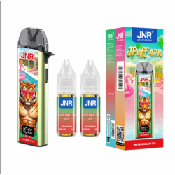 JNR JPuff 47K Watermelon Ice 20mg Puff Kit + 2 Salt E-Liquids 10ml | BigVapoteur