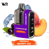 RandM Tornado X White Rabbit 25K Peach Berry Ice 20mg Puff Kit + 2 Salt E-Liquids 10ml | BigVapoteur