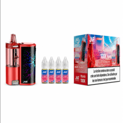 Zestaw Puff JNR Meteorite 100K Blackberry Red Raspberry 20mg + 4 Liquidy Salt 10ml | BigVapoteur