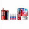 Zestaw Puff JNR Meteorite 100K Blackberry Red Raspberry 20mg + 4 Liquidy Salt 10ml | BigVapoteur