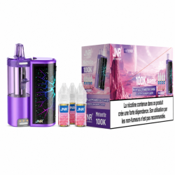 Zestaw Puff JNR Meteorite 100K Blueberry Raspberry Cherry 20mg + 4 Liquidy 10ml | BigVapoteur
