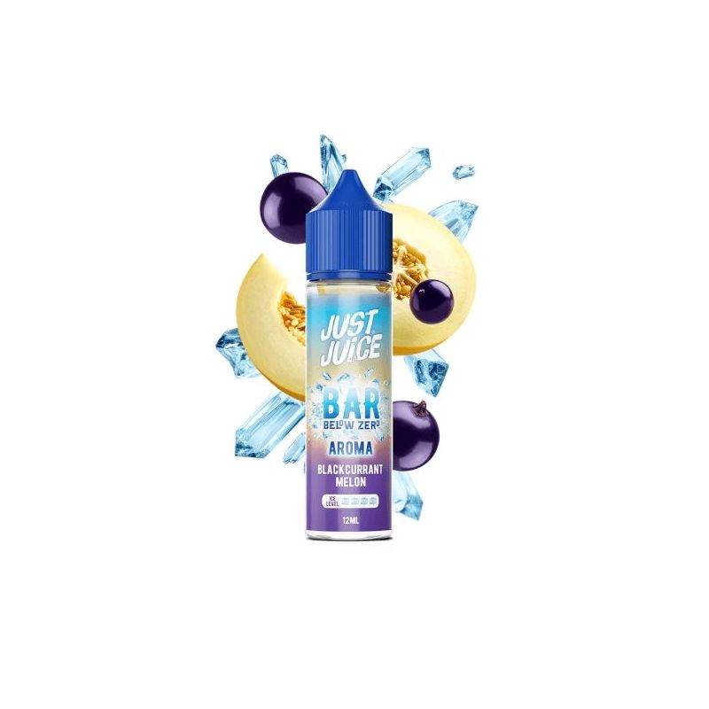 Longfil Just Juice Below Zero - Blackcurrant Melon 12/60ml Bigvapoteur