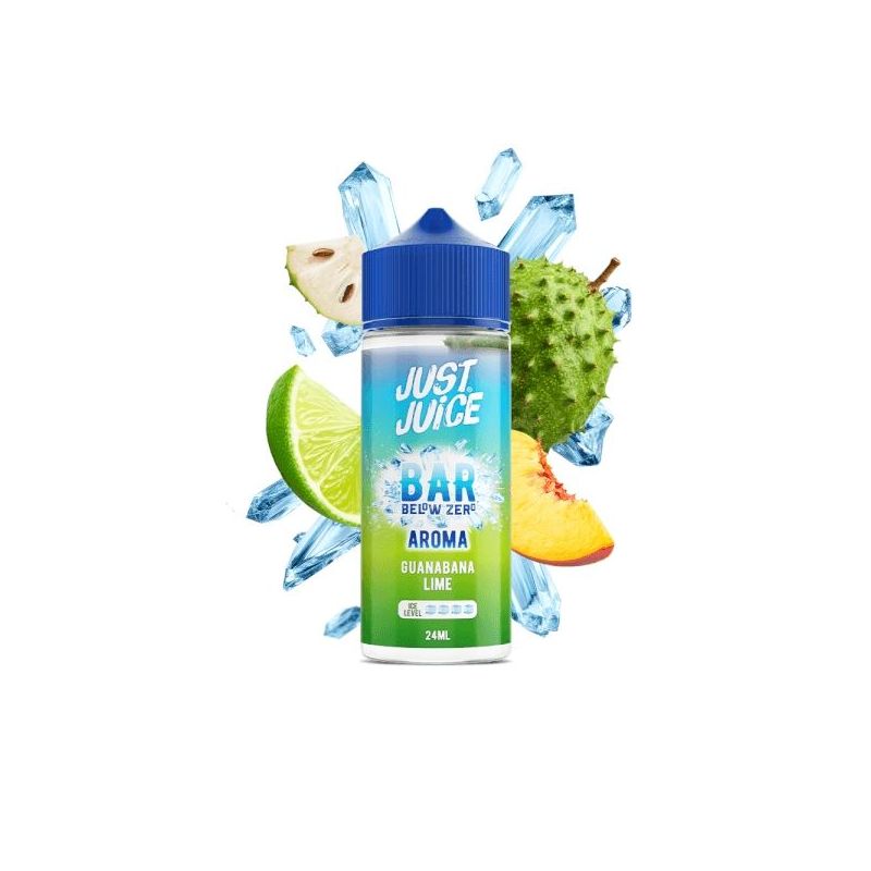 Longfill Just Juice Below Zero Guanabana & Lime 24/120ml Bigvapoteur