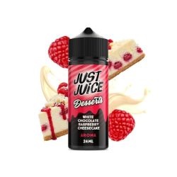Longfill Just Juice Desserts White Chocolate Raspberry Cheesecake 24/120ml Bigvapoteur