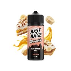Longfill Just Juice Desserts Banoffee Pie 24/120ml Bigvapoteur