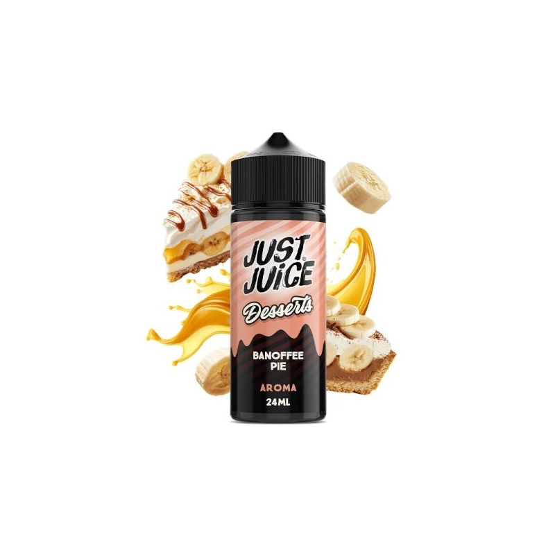 Longfill Just Juice Desserts Banoffee Pie 24/120ml Bigvapoteur