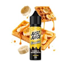 Longfill Just Juice Desserts Banana Caramel Waffle 12/60ml Bigvapoteur
