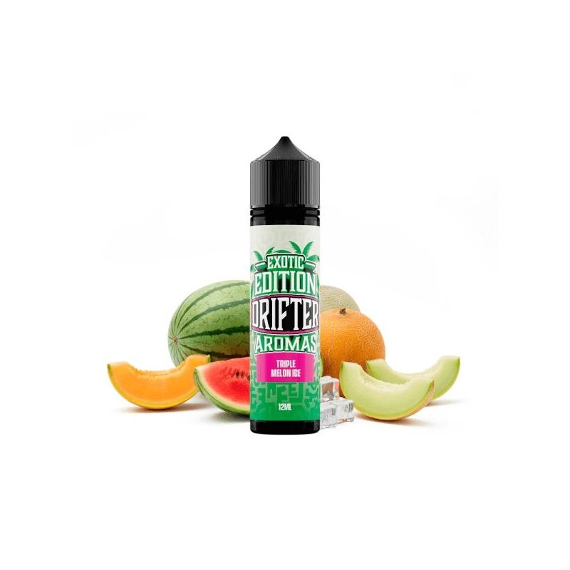 Longfill Drifter Exotic Triple Melon Ice 12/60ml Bigvapoteur