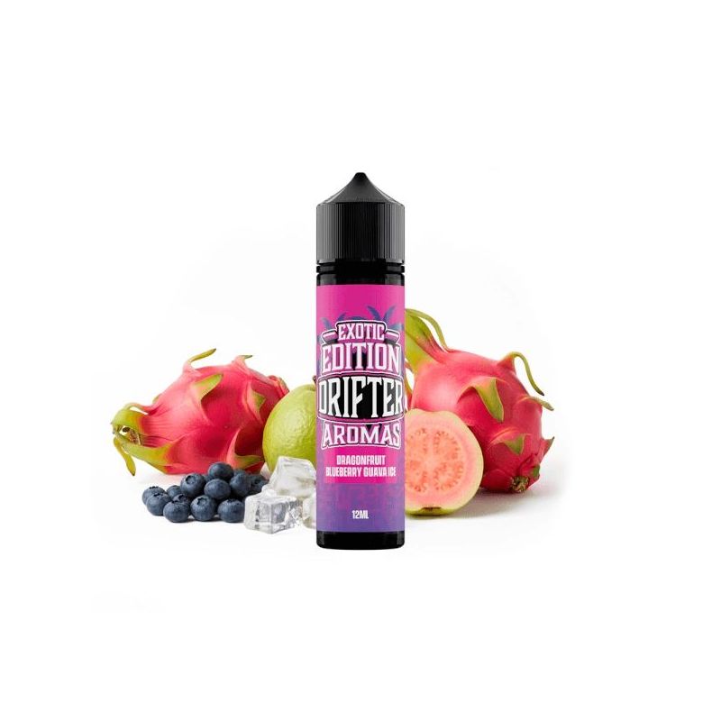 Longfill Drifter Exotic Dragonfruit Blueberry Guava Ice 12/60ml Bigvapoteur