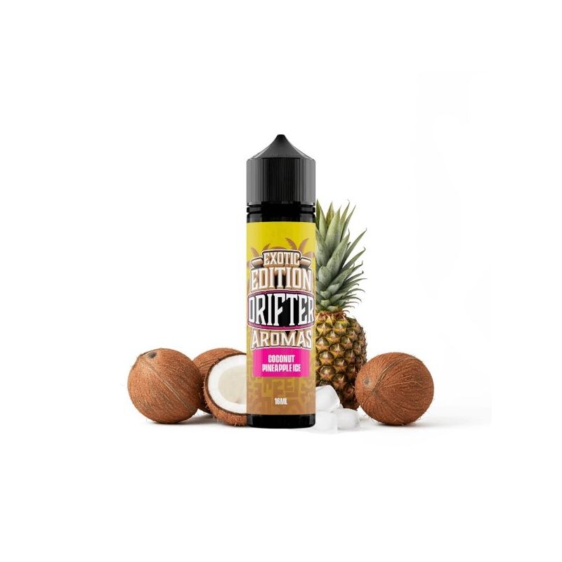 Longfill Drifter Exotic Coconut Pineapple Ice 12/60ml Bigvapoteur