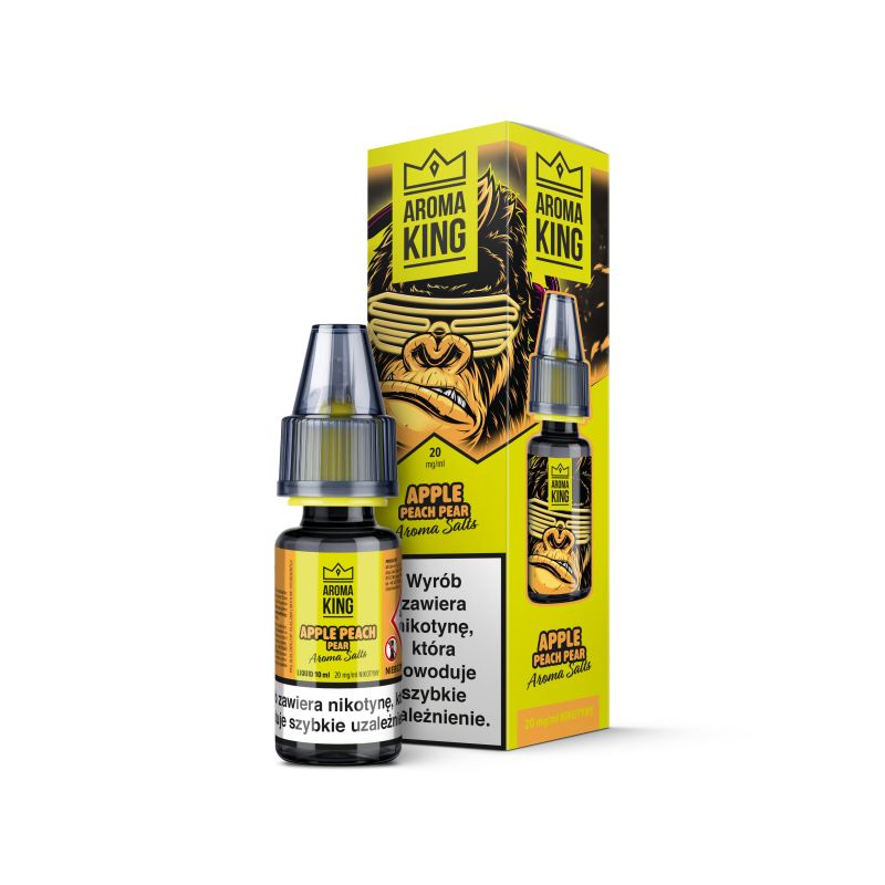 Liquid Aroma King Gorilla Salt - Apple Peach Pear 10ml 20mg