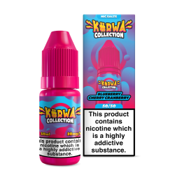 Liquid K*RWA Salt - Blueberries Cherries Cranberries 20mg 10ml Bigvapoteur