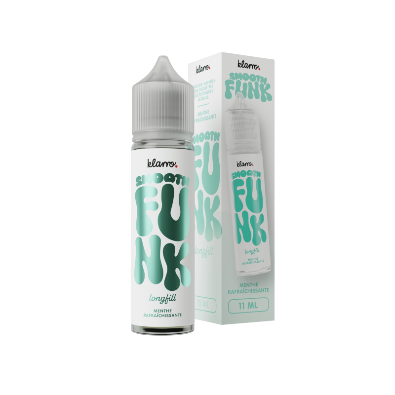 Longfill Klarro Smooth Funk - Menthe Fraîche 11/60ml | BigVapoteur