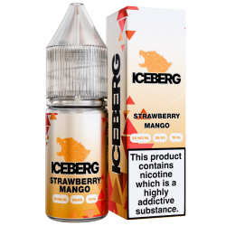 ICEBERG Salt E-Liquid - Strawberry Mango 20mg 10ml Bigvapoteur