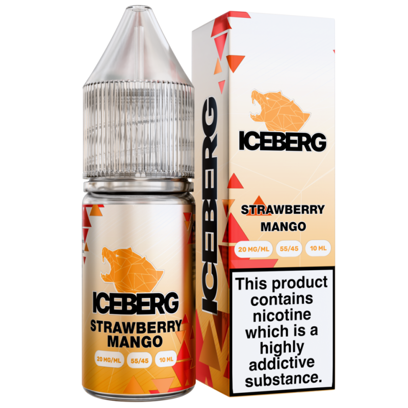 E-Liquide ICEBERG Salt - Strawberry Mango 20mg 10ml Bigvapoteur