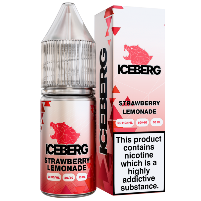 E-Liquide ICEBERG Salt - Strawberry Lemonade 20mg 10ml Bigvapoteur