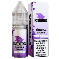 Liquid ICEBERG Salt - Sakura Grape 20mg 10ml Bigvapoteur
