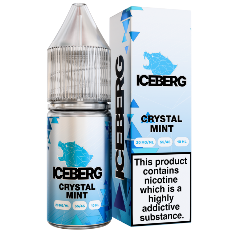 Liquid ICEBERG Salt - Crystal Mint 20mg 10ml Bigvapoteur