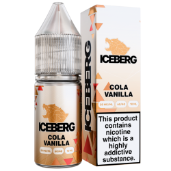ICEBERG Salt E-Liquid - Cola Vanilla 20mg 10ml Bigvapoteur