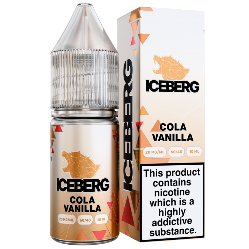 E-Liquide ICEBERG Salt - Cola Vanilla 20mg 10ml Bigvapoteur