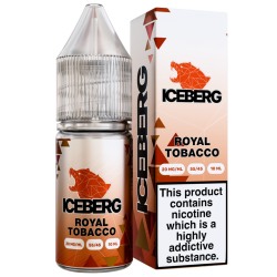 ICEBERG Salt E-Liquid - Royal Tobacco 20mg 10ml Bigvapoteur
