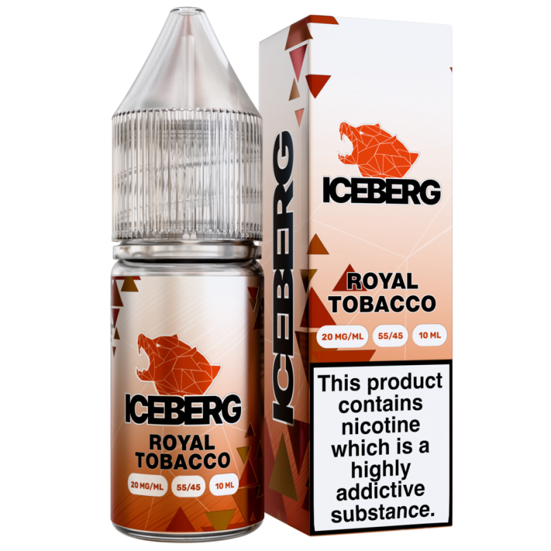 E-Liquide ICEBERG Salt - Royal Tobacco 20mg 10ml Bigvapoteur