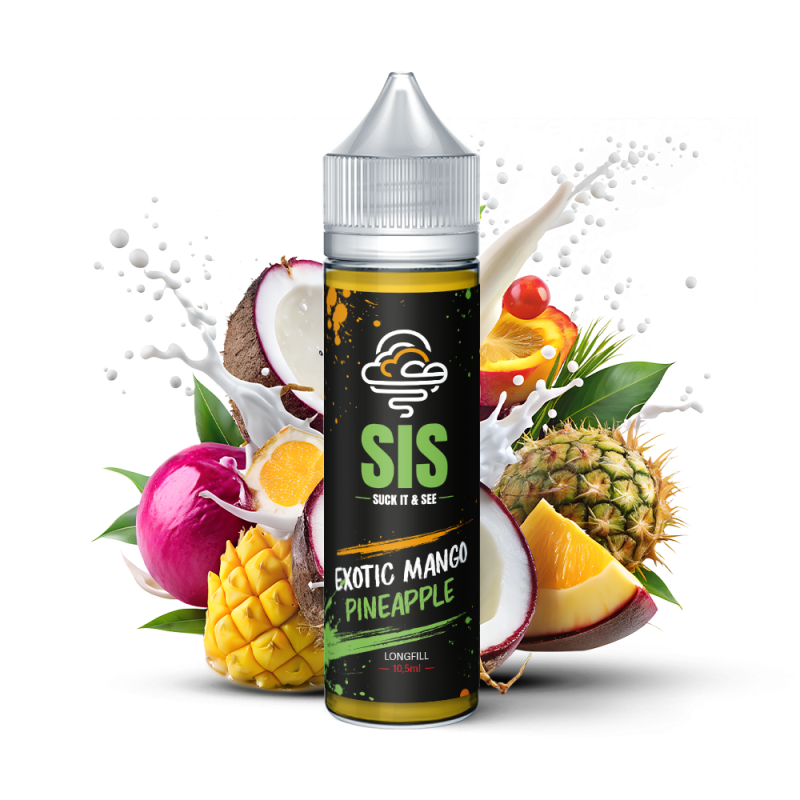 Longfill SIS - Exotic Mango Pineapple 10,5/75ml Bigvapoteur