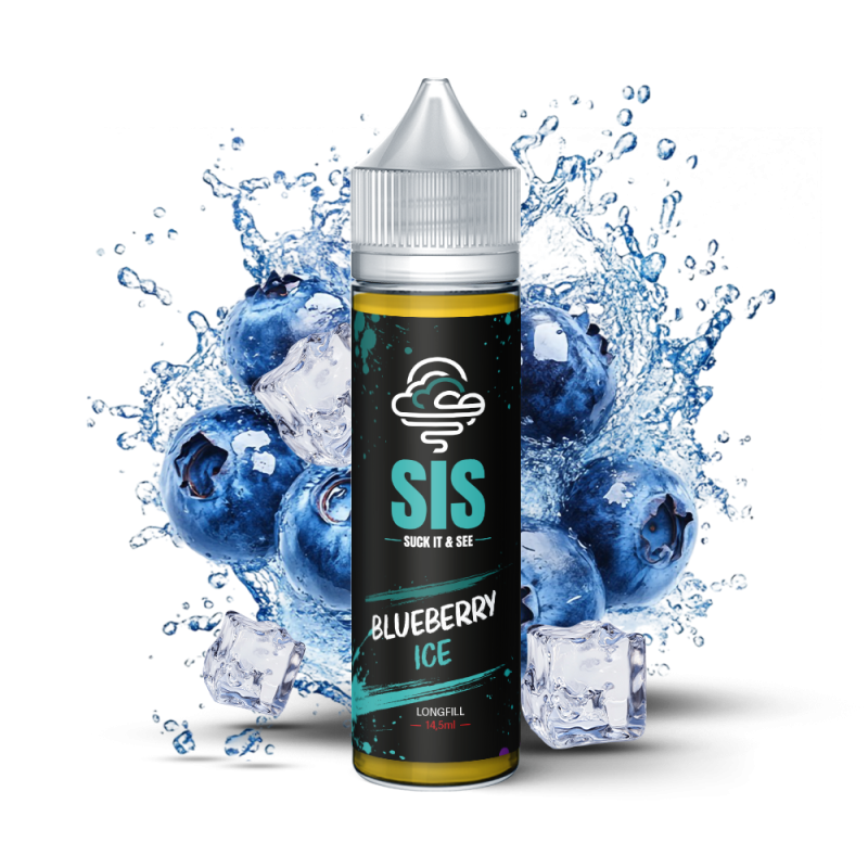 Longfill SIS - Blueberry Ice 14,5/75ml  Bigvapoteur