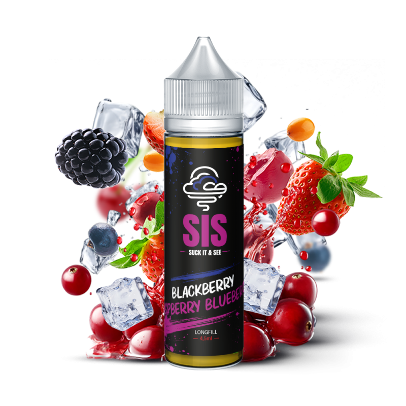SIS Blackberry Raspberry Blueberry Longfill 4.5/75ml Bigvapoteur