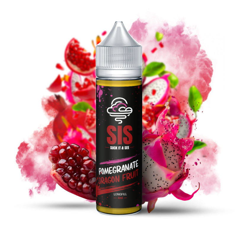 Longfill SIS - Pomegranate Dragon Fruit 4/75ml Bigvapoteur