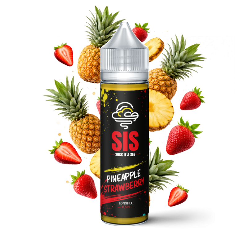 Longfill SIS - Pineapple Strawberry 11,5/75ml Bigvapoteur