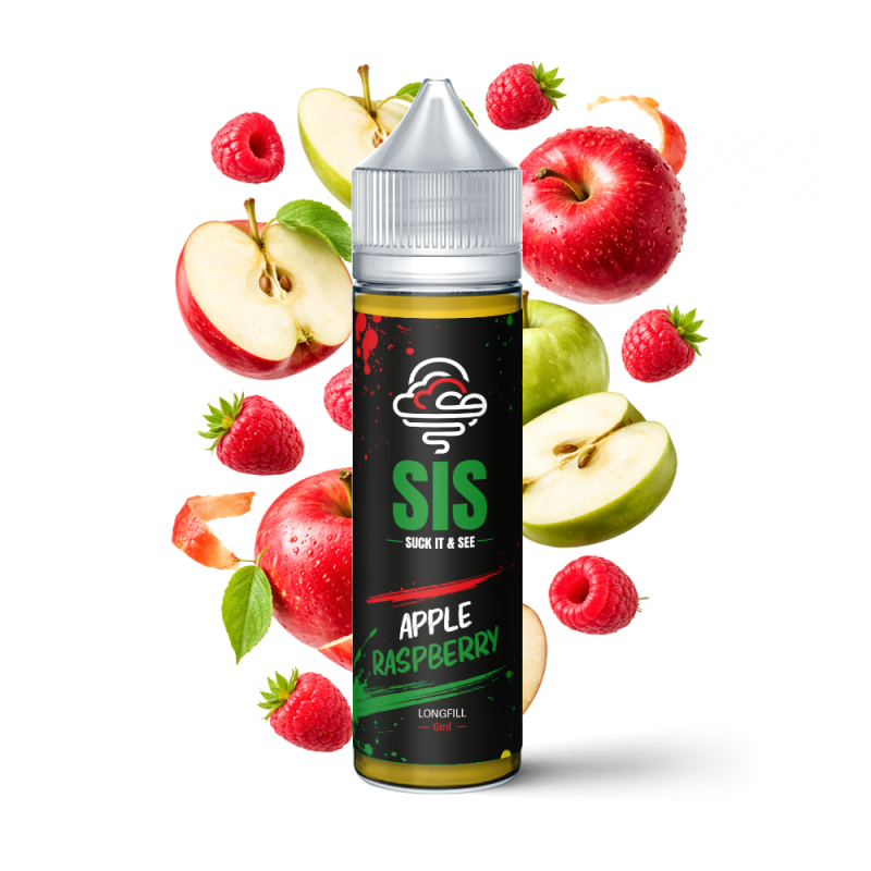 SIS Apple Raspberry Longfill 6/75ml Bigvapoteur