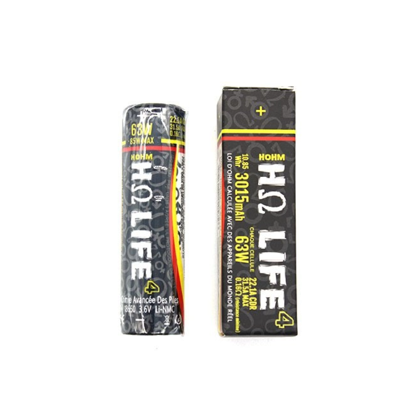Accu Hohm Tech Hohm Life 4 – 3015 mAh INR 18650 – 22,1 A | BigVapoteur