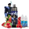 JNR x Fighter Fuel Shisha Plus 28K 20mg + 2 E-Liquids 10ml – Blue Shigeri Bigvapoteur