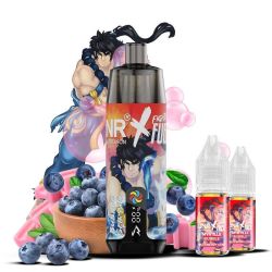 Shisha JNR x Fighter Fuel Plus 28K 20mg + 2 E-Liquides 10ml – Bubble Seiryuto Bigvapoteur