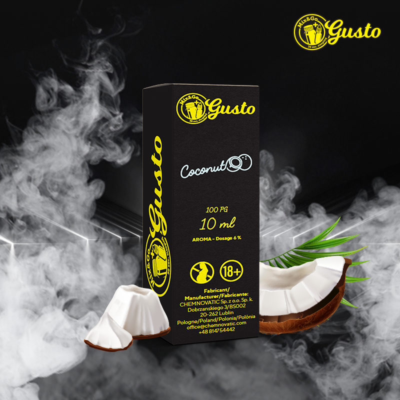 Gusto Coconut 10ml Concentrate | BigVapoteur